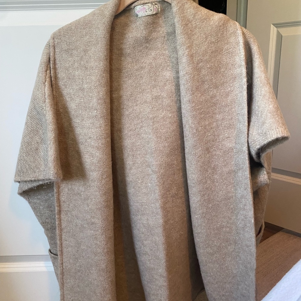Free people short sleeve cardigan